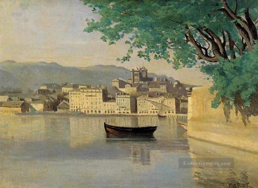Genf anzeigen Teil der Stadt plein air Romantik Jean Baptiste Camille Corot Ölgemälde
